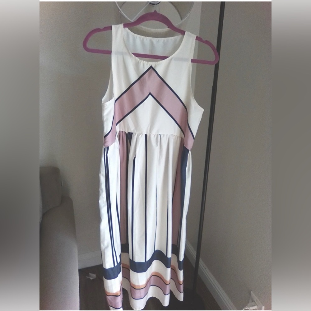 Long Loose Summer Dress. Medium Pre-owned In Great Condition.